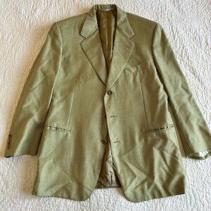 Canali Cream Tan Sport Coat Classic Design